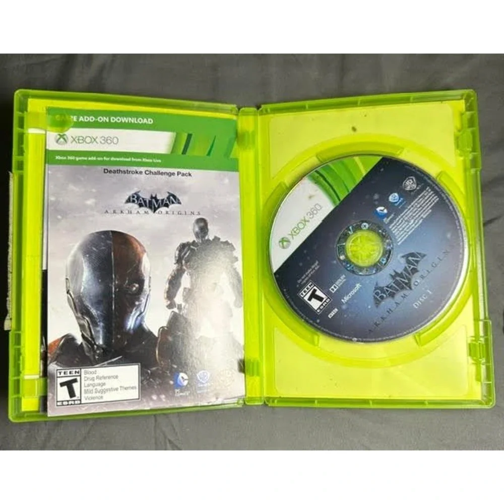 Batman Arkham Origins Xbox 360 Action Adventure Game DC Comics WB Games